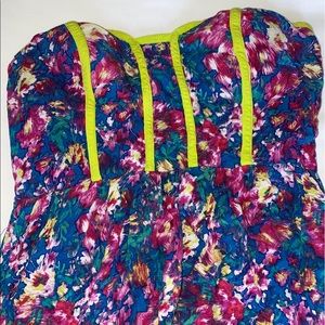 Multicolor tube dress